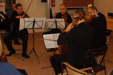 Violini: P.Mancini e D. Dondi - Viola: E. Celestino - violoncello: F.M. Parazzoli